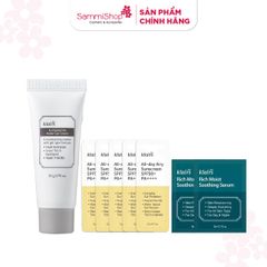 [HÀNG TẶNG KHÔNG BÁN] QT Dear, Klairs Kem dưỡng Fundamental Water Gel Cream 20g Và 5 QT Dear,Klairs Kem chống nắng All-day Airy Sunscreen SPF50+ PA++++ 2g Và 2 QT Dear, Klairs tinh chất Rich Moist Soothing Serum 3ml
