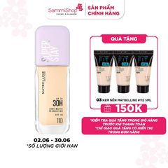 Maybelline Kem nền Super Stay Up To 30h Lumi-matte Foundation
