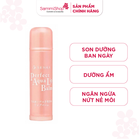 Senka Son Dưỡng Môi Perfect Aqua 4.5g