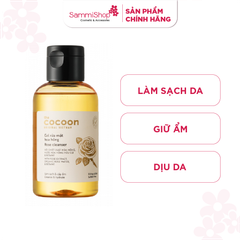 Cocoon Gel rửa mặt hoa hồng Rose Cleanser 140ml