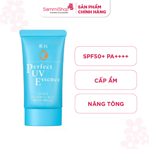 Tinh Chất Chống Nắng Dạng Essence Senka SPF50+ PA++++ 50g Perfect UV Essence