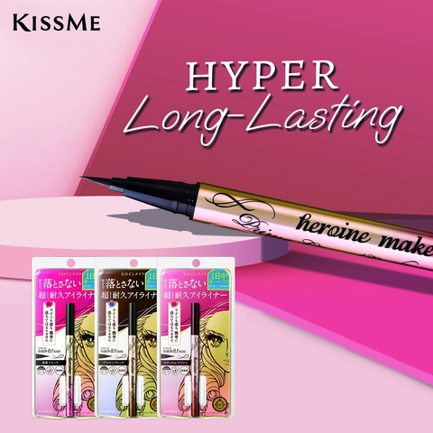 KISSME Kẻ mắt nước Heroine Prime Liquid Eyeliner Rich Keep