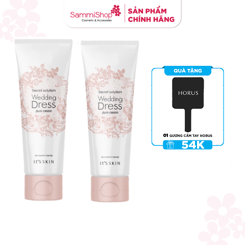 [APP + WEB] COMBO 2 It's Skin Kem dưỡng Secret Solution Wedding Dress Pure Cream 100ml