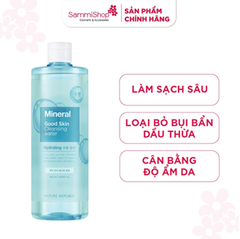 [FLASH SALE 03.03 - 31.03] Nature Republic Nước tẩy trang Good Skin Mineral Ampoule Cleansing Water 500 ml MỖI KHÁCH HÀNG CHỈ MUA 1 DEAL/ 1 ĐƠN HÀNG
