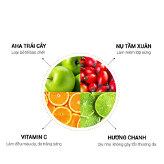Rosette Tẩy tế bào chết dưỡng sáng da Gommage Bright Peel 180g