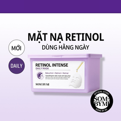 Some By Mi Hộp mặt nạ giấy Retinol Intense Daily Mask 350ml (hộp 30 miếng)