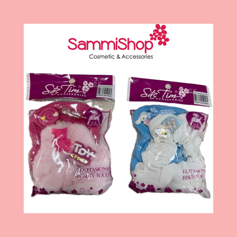 Sắc Tím Cột tóc crunchies 29