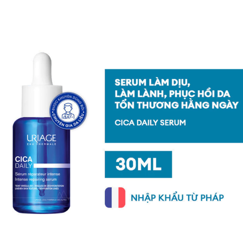 Uriage Tinh chất dưỡng ẩm Cica Daily Sérum Réparateur Intense 30ml