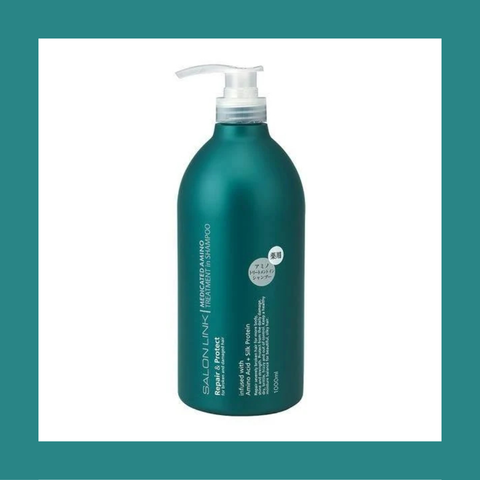 Kumano Salonlink Dầu gội đầu phục hồi tóc Medicate Amino Treatment In Shampoo 1000ml