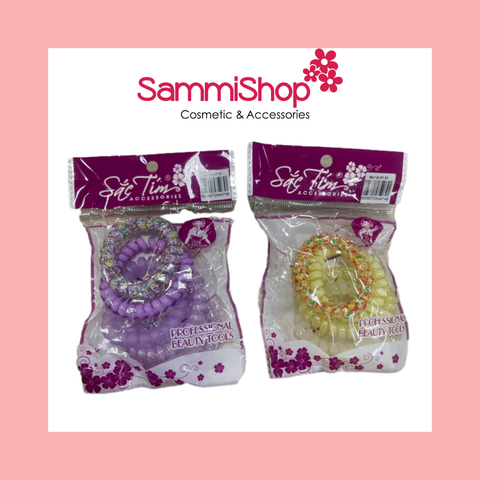 Sắc Tím Bộ cột tóc ST 29