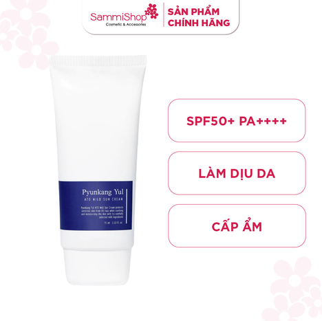 [date 7/27] Pyunkang Yul Kem chống nắng ATO Mild Sun Cream 75ml