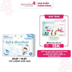 Uucare Young Girl BVS kháng khuẩn hàng ngày 18cm x 20 miếng