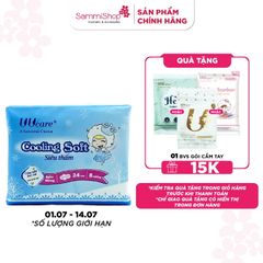 Uucare Young Girl Cooling Soft BVS ban ngày 24cm x 8 miếng