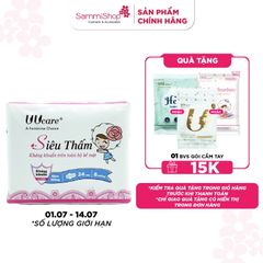 Uucare Young Girl BVS siêu thấm ban ngày 24cm x 8 miếng