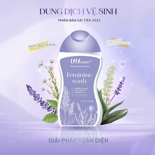Uucare Feminine Wash Dung dịch vệ sinh phụ nữUucare Feminine Wash Dung