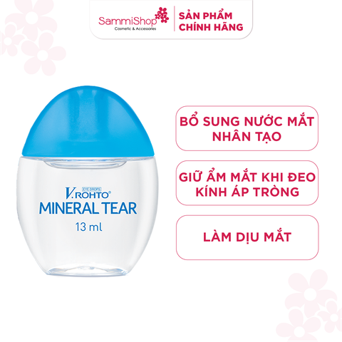 V.Rohto Dung dịch nhỏ mắt Mineral Tear 13ml