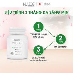 Nucos Viên uống trắng da Nucos White 60 viên