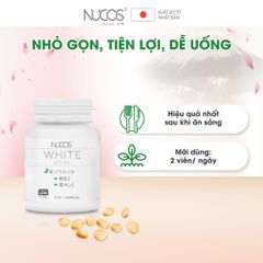 Nucos Viên uống trắng da Nucos White 60 viên