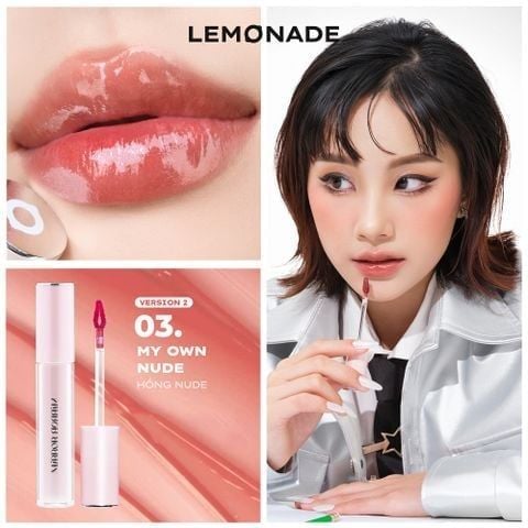 ĐỒNG GIÁ 1.4-4.5 Lemonade Son tint bóng Mirror Mirror Water Tint (IP03) ver 1