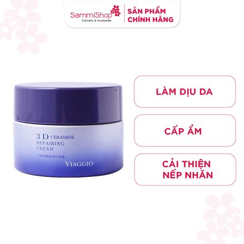 Viaggio Kem dưỡng 3D Ceramide Repairing Cream 50g