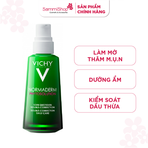 Vichy Kem Dưỡng Dạng Gel Normaderm Phytosolution Double-Correction Daily Care 50ml