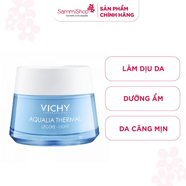 Vichy Kem Dưỡng Ẩm Aqualia Thermal Rehydrating Cream- Light 50ml