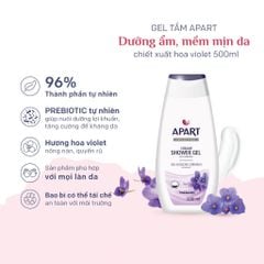 Apart Gel tắm Creamy Bath Foam Moisturizing 500ml