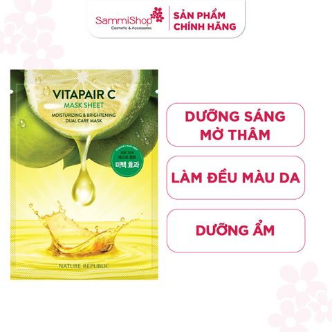 Nature Republic Mặt nạ giấy Vitapair C Mask Sheet 25ml