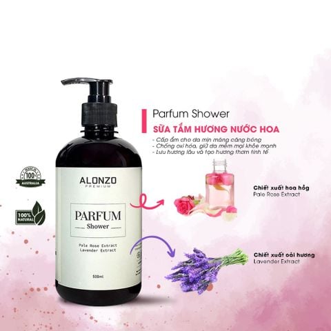 Sữa tắm Alonzo Premium Parfum Shower 500ml
