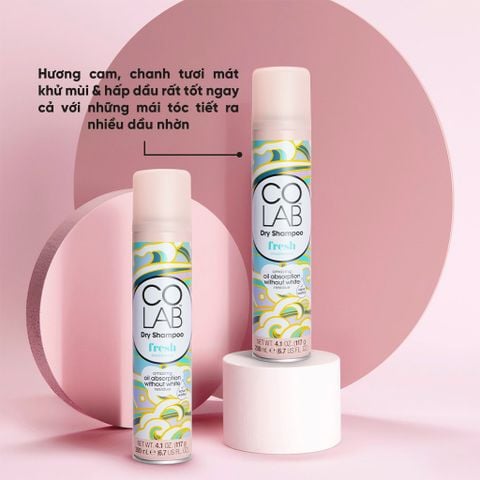 Colab Dầu gội khô 200ml