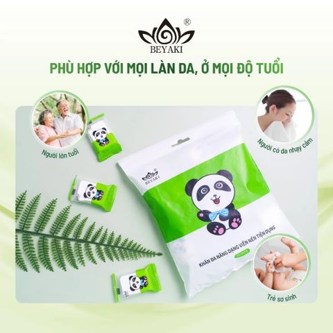 Beyaki Khăn nén du lịch 30 viên