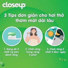 Closeup Kem đánh răng Tinh Thể Băng Tuyết 230g