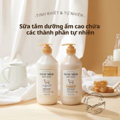 ShowerMate Sữa tắm sữa dê Goatmilk body wash original 800ml