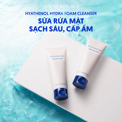 Nature Republic Sữa rửa mặt Hyathenol Hydra Foam Cleanser 150ml