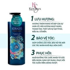 Kerasys Dầu gội Perfumed Charmant Musk Shampoo 600ml