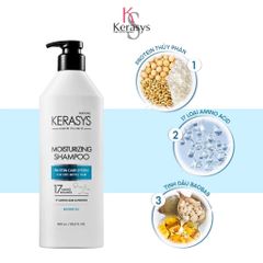 Kerasys Dầu gội Moisturizing Shampoo 600ml
