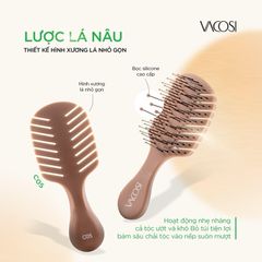 Vacosi Lược gỡ rối Size bỏ túi C05