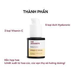 The Originote Trẻ hóa da Hyalu-C Serum 20ml