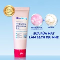 Blissberry Sữa rửa mặt cấp ẩm sáng da Glowy Skin Hydrating Cleansing Gel 100ml