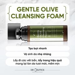 DrCeutics Sữa rửa mặt Gentle Olive Cleansing Foam 150ml