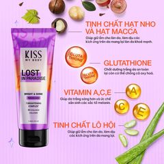 Kiss My Body Sữa dưỡng thể Bright & Shine Perfume Lotion #Lost In Paradise 226g