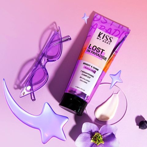 Kiss My Body Sữa dưỡng thể Bright & Shine Perfume Lotion #Lost In Paradise 226g