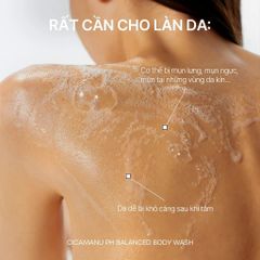 Parnell Sữa tắm Cicamanu Ph Balanced Body Wash 400ml