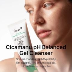 Parnell Sữa rửa mặt Cicamanu Ph Balanced Gel Cleanser 100ml