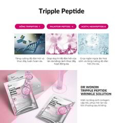 Dr.Wonjin Mặt nạ Instant Repair Triple Peptide Wrinkle