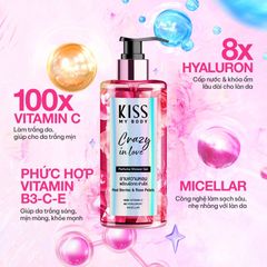 Kiss my body Sữa tắm Perfume Shower Gel 380ml