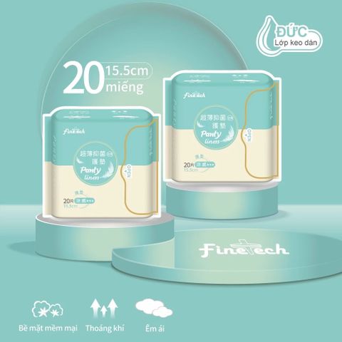 Finetech Băng vệ sinh hàng ngày 15.5cm 20 miếng