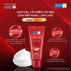 Hadalabo Kem rửa mặt Pro-Aging Retinol B3 Cleanser 80g