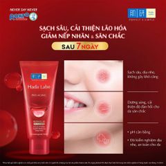Hadalabo Kem rửa mặt Pro-Aging Retinol B3 Cleanser 80g