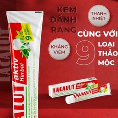 Lacalut Kem đánh răng Aktiv Herbal 75ml